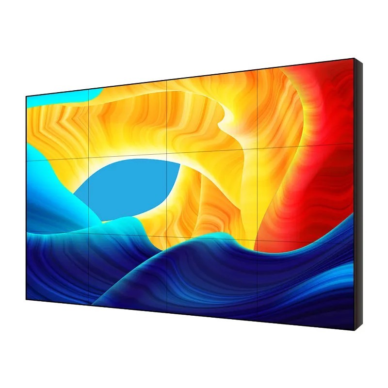 1.8mm LCD стеклянный экран 55 дюймовый безрамный стенный монитор
