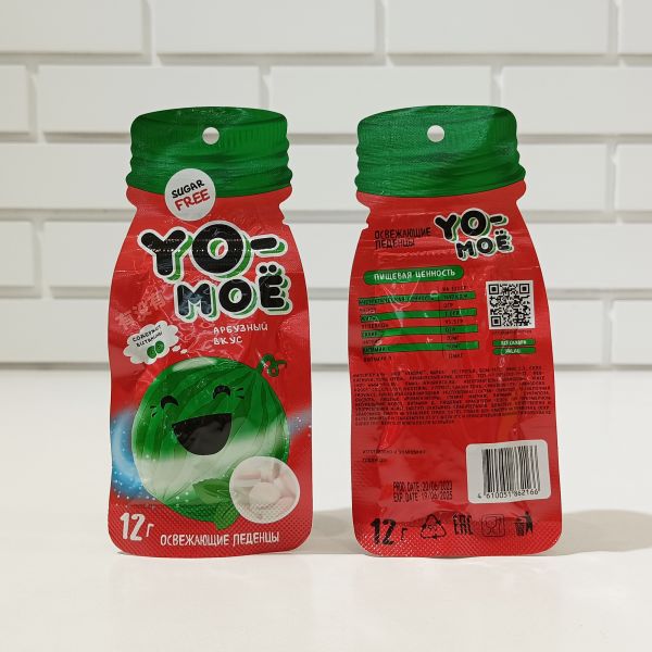 Canada Mints Customized Sachet Packing Vitamin Healthy Sugar Free Watermelon Flavors Mints Candy Manufacturer for Diabetic