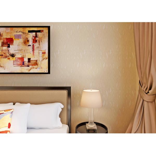 Flower Pattern Washable Vinyl Wallpaper , Modern Embossed Wallpaper PVC Wallpaper