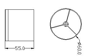 Электропластированная оливковая распыливающая цилиндрическая колонна для мебели