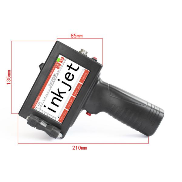 Easy Operate 12.7mm Handheld Inkjet Printer with Long Service Life and 0.89 KG Weight
