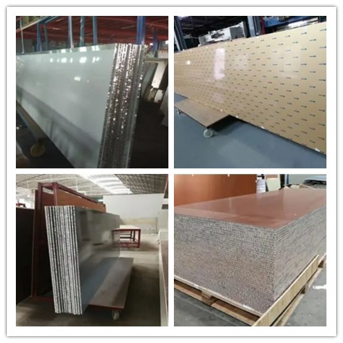 Алюминиевая панель сэндвича сота для фасадов и крыш плакирования стены