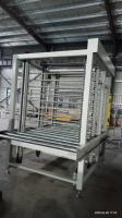 Linha de revestimento uv máquina de 10 folhas 50HZ 2m/Min Speed do armazenamento da placa