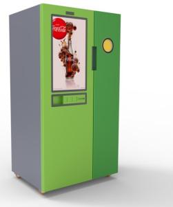 La bibliothèque intelligente réutilisent l'aluminium en plastique de bouteille