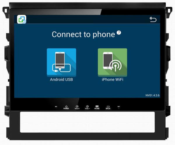 Ouchuangbo car gps navi android 8.1 for Toyota Land Cruiser 2016 with wifi bluetooth audio 4*45 Watts amplifier