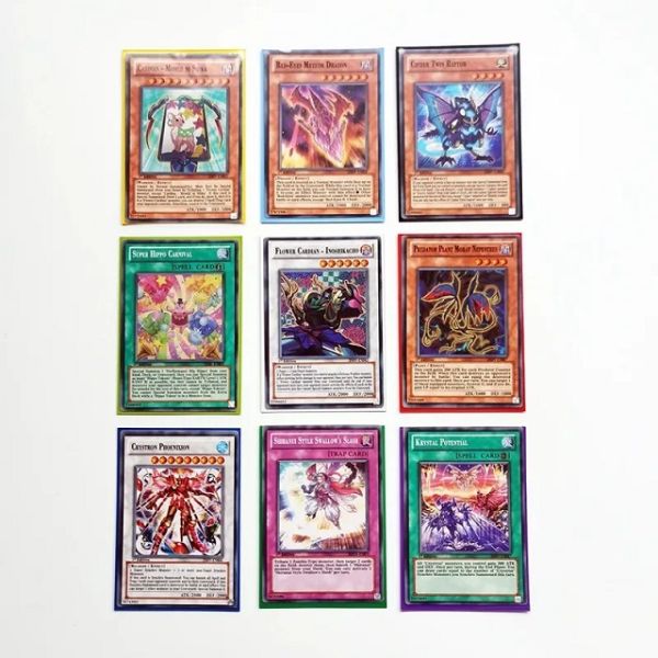 Customized Printing 66x92 MM Matte Trading Anime Card Protector Sleeves Standard Size Card Sleeves