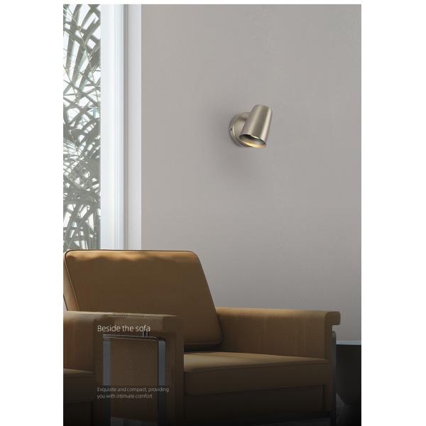 Hotel bedside lamp GU10 E27 reading lamp headboard wall light luxury hotel wall lamp villa bed retro wall light