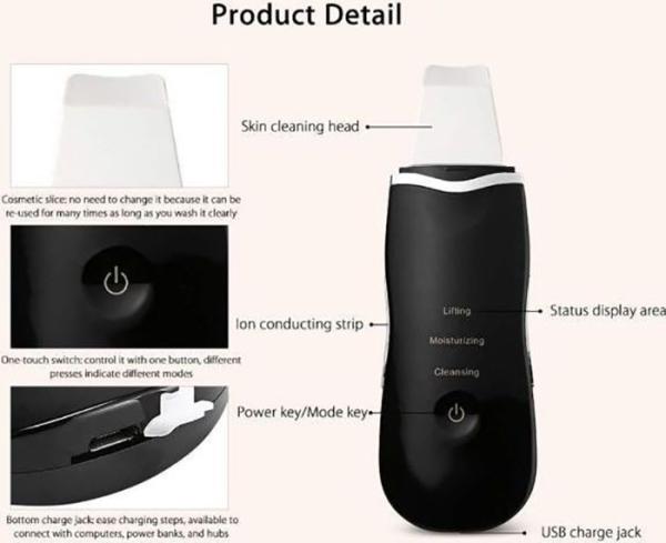 Skin Ultrasonic Facial Cleaner