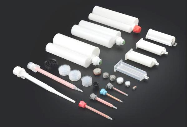 400ml 4:1 Plastic Injection 2 Part Epoxy Cartridge For Caulking Gun