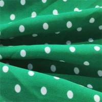 sarja chiffon Dot Printed da tela do poliéster de 50dx50d 83gsm
