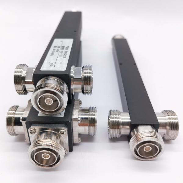 Multiband 2/3/4 Way High Power Splitter 350-3800MHz DIN-F for Enhanced Signal Splitting