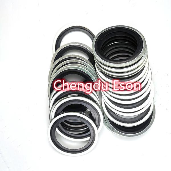 Plain Washer For Assembly NBR/FKM Rubber And Metal Oil resistance seals