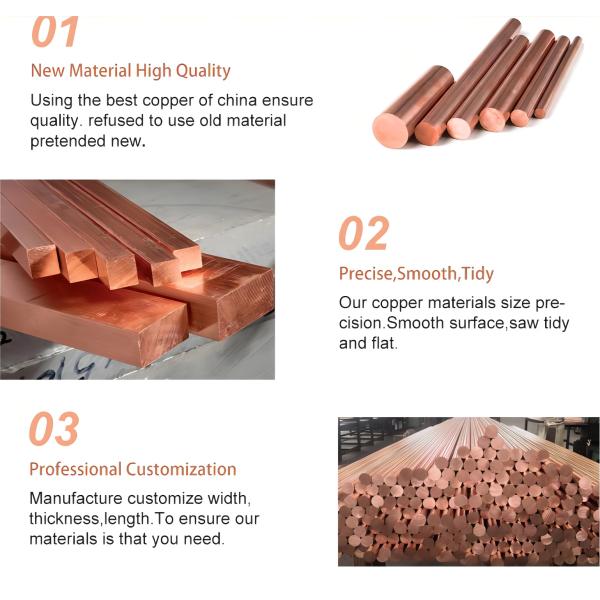 DIN штанги ASTM B196 B251 B643 круга меди C2680 2,1247 150mm 200mm для здания