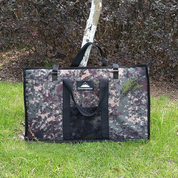 Polyester Foldable Camo Duffel Bag , Abrasion Resistant Camo Storage Bag