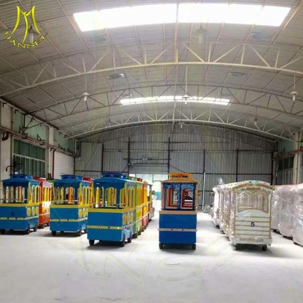 Hansel hot selling Outdoor Trains Rides Kiddie Train Rides For Sale, Kiddie Trian Electric Indoor rides factory
