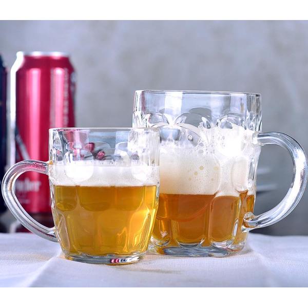 Dimple Design Beer Glasses 300ml 10oz For Home / Restaurant / Hotel