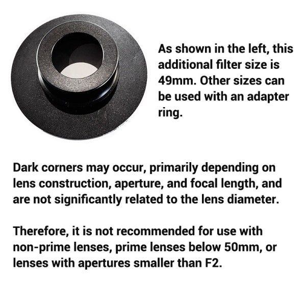 49mm Special Effect Lens Filter OEM / ODM Swirl Bokeh Filter With Optical Glass