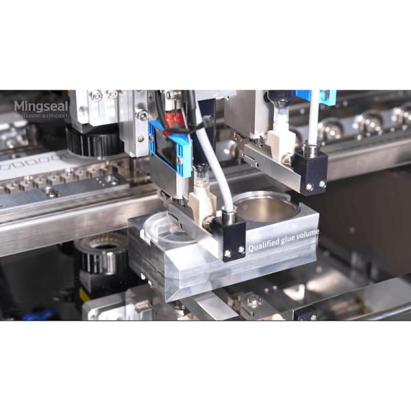 Optical Components Electronic Dispensing Machine 45mm  Hot Melt Dispenser Machine