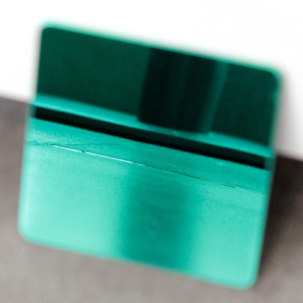 Декоративные строительные материалы AISI 304 Двухцветный зеленый зеркальный листок из нержавеющей стали