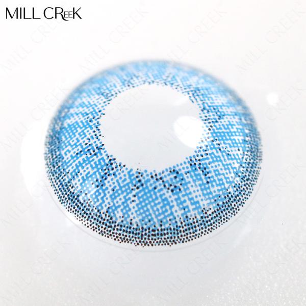 Контактные линзы не Presciption 14,2 Mm зеленого пурпура чистые карие