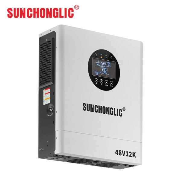 12KW 48V MPPT Hybrid Solar Inverter Pure Sine Wave Inverter Charger with UPS