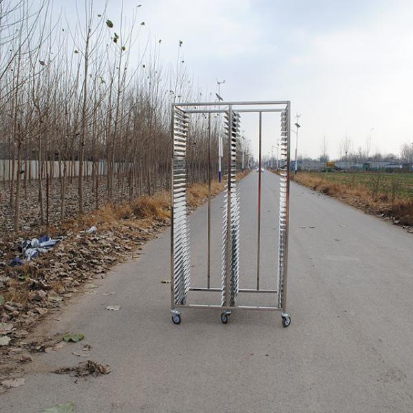 15Trays Detachable Cooling Trolley For Bakery For Cooling steel tray trolley