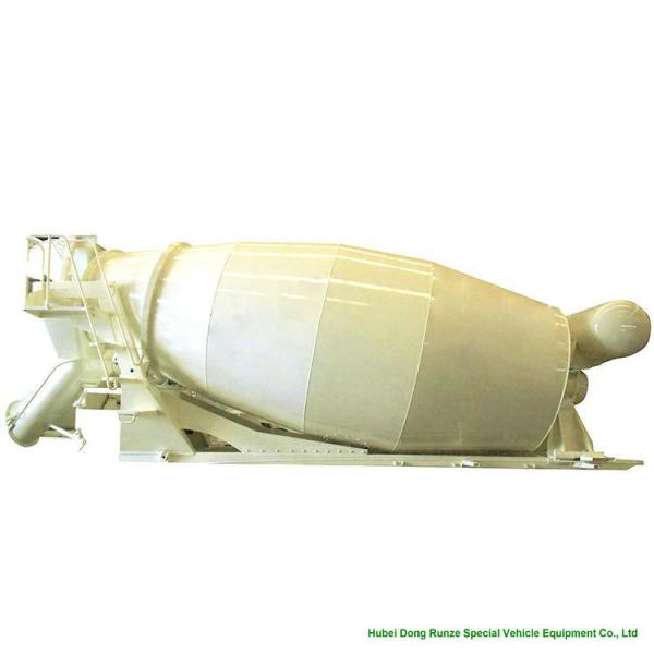 Compact Custom Truck Bodies 6 - 8m3 Concrete Mixer Truck Body With Italy Mixing Pump