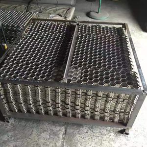 Heat Resistant SS304 Stainless Steel Wire Mesh with 40*40mm 50*50mm Hole Size for Boiler Applications