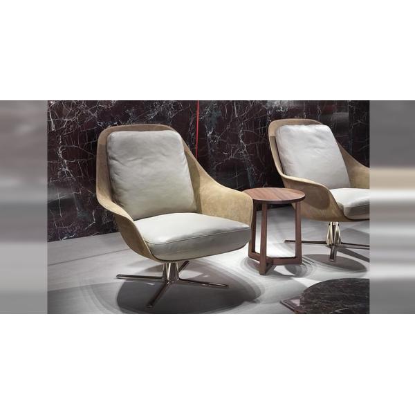 Sveva Swivel Flexform Armchair , Flexform Dining Chairs With Armrests