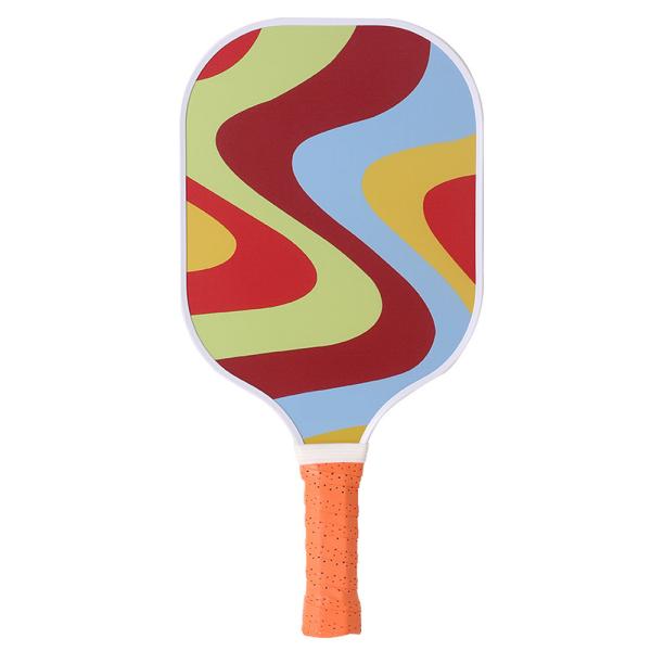 Adult Portable Fiberglass Pickleball Racket Fashionable And Casual