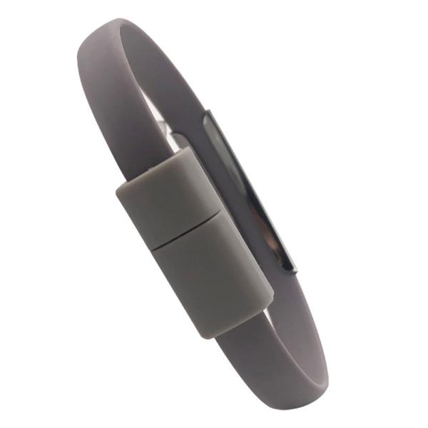 Silicone 22cm USB 2.0 Charging Cable 8pin Bracelet Charging Cable