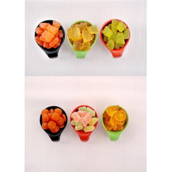 China Supplier Halal Gelatin VitaminD+Calcium+K2 Various Shapes Gummy Candy