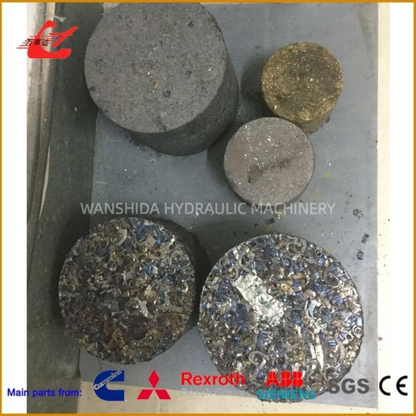 Hydraulic Scrap Briquetting Press, Nominal Force 315 Tons, Loading Box Size 1250×700mm, Bale Cross-Section 50×70mm, 30kW Motor