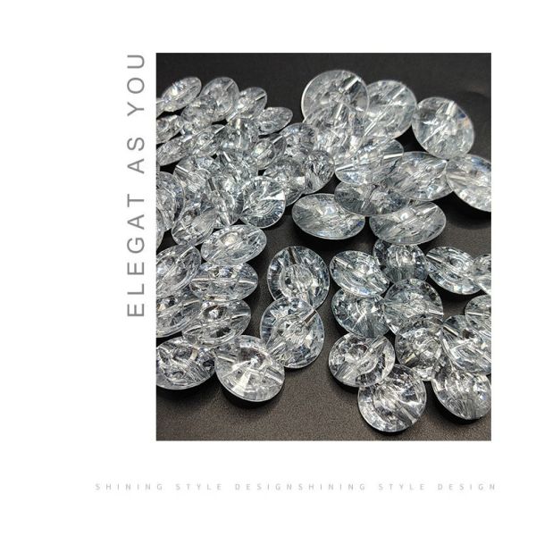 Sofa Cushion Backrest Decorative Buttons, Sofa Crystal Buttons, Chair Decorative Glass Buttons, Water Diamond Buttons, Bed