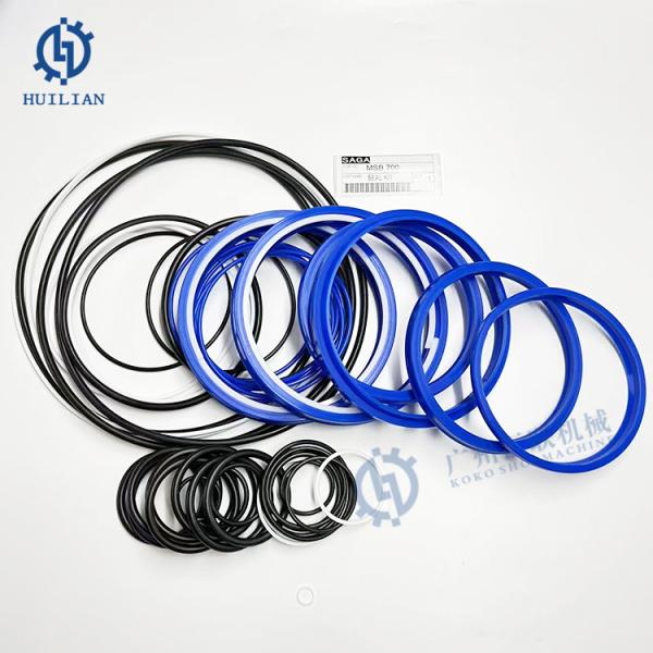 Hydraulic Cylinder Seal Kit For Excavator Breaker Hammer Seal Kit Hydraulic Spare Parts Seals SAGA MSB600 MSB700 MSB900