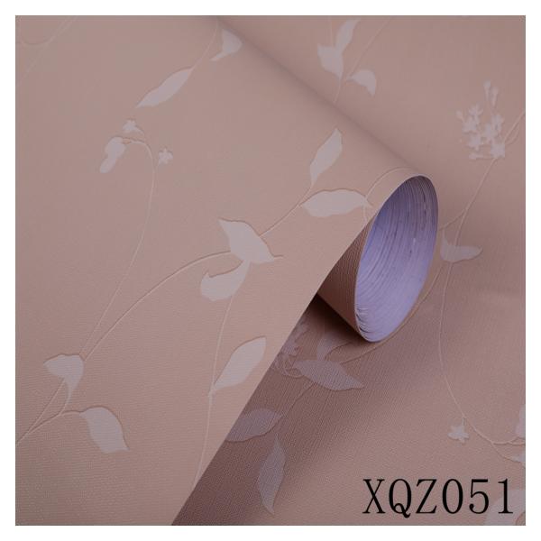 Pink Bedroom Self Adhesive Floral Wallpaper Soundproof Botanical Peel And Stick Wallpaper