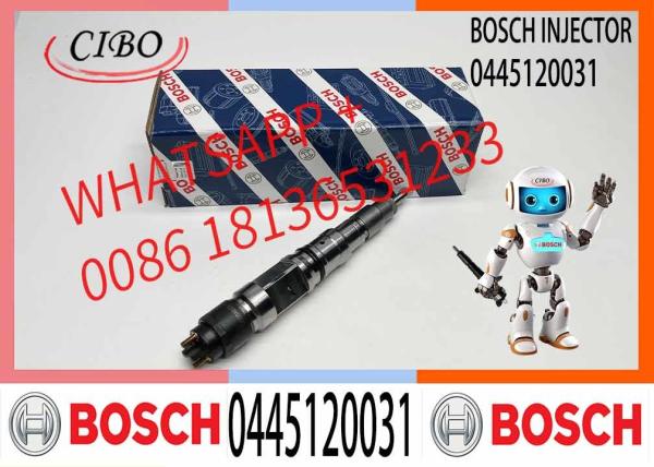 Injecteur de carburant pour camions, rail commun, injecteur diesel, buse, moteur de voiture, assemblage 0445120031 0445120032 0445120033