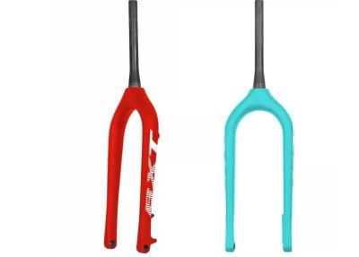 Bike Carbon Fiber Gravel Fork Snow Beach Fat Tire Bicycle Hard Forks 26 Disc Brake