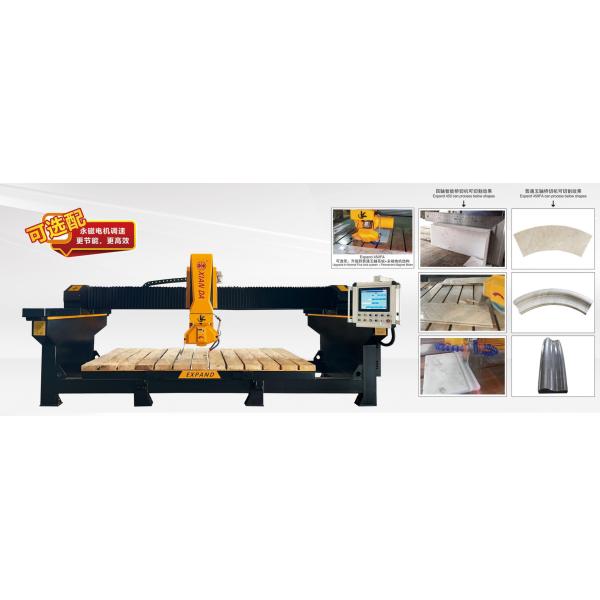 High Performance 4 Axis Marble Cutting Machine with Bridge Cutting Capability