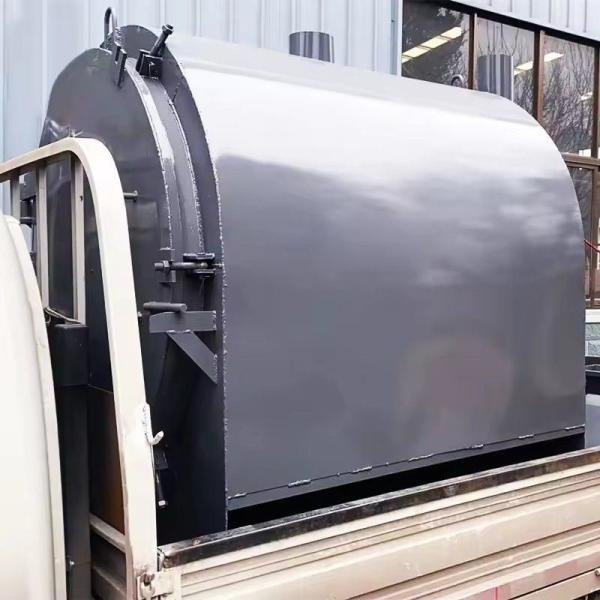 Charcoal Making Machine Dry Distillation Stove Agriculture Waste Carbonization Furnace