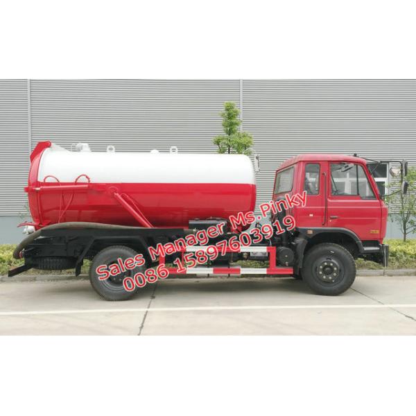 8000Liters Sewage Suction Truck Dongfeng Jet Vacuum Suction Truck 4×2 Driving Type