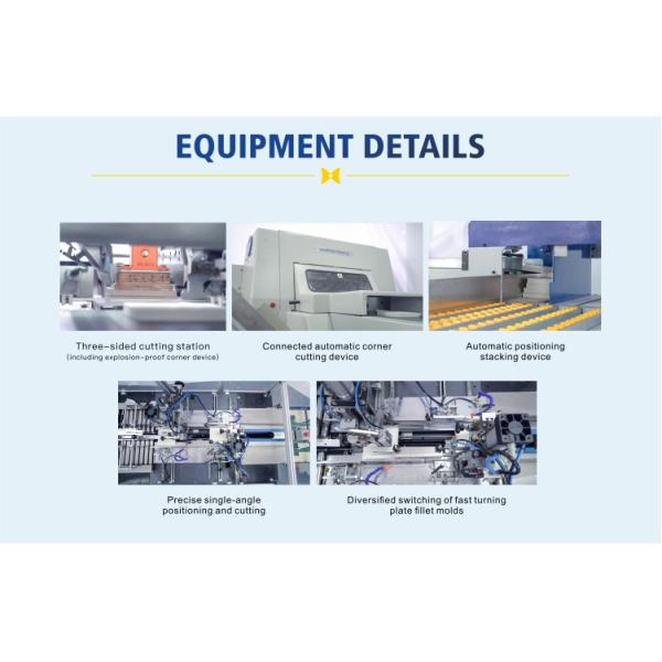 HX60R Case Corner Rounding Machine Automatic Hardcover Case Corner Rounding With Panel Control System For Quick Startup And Production