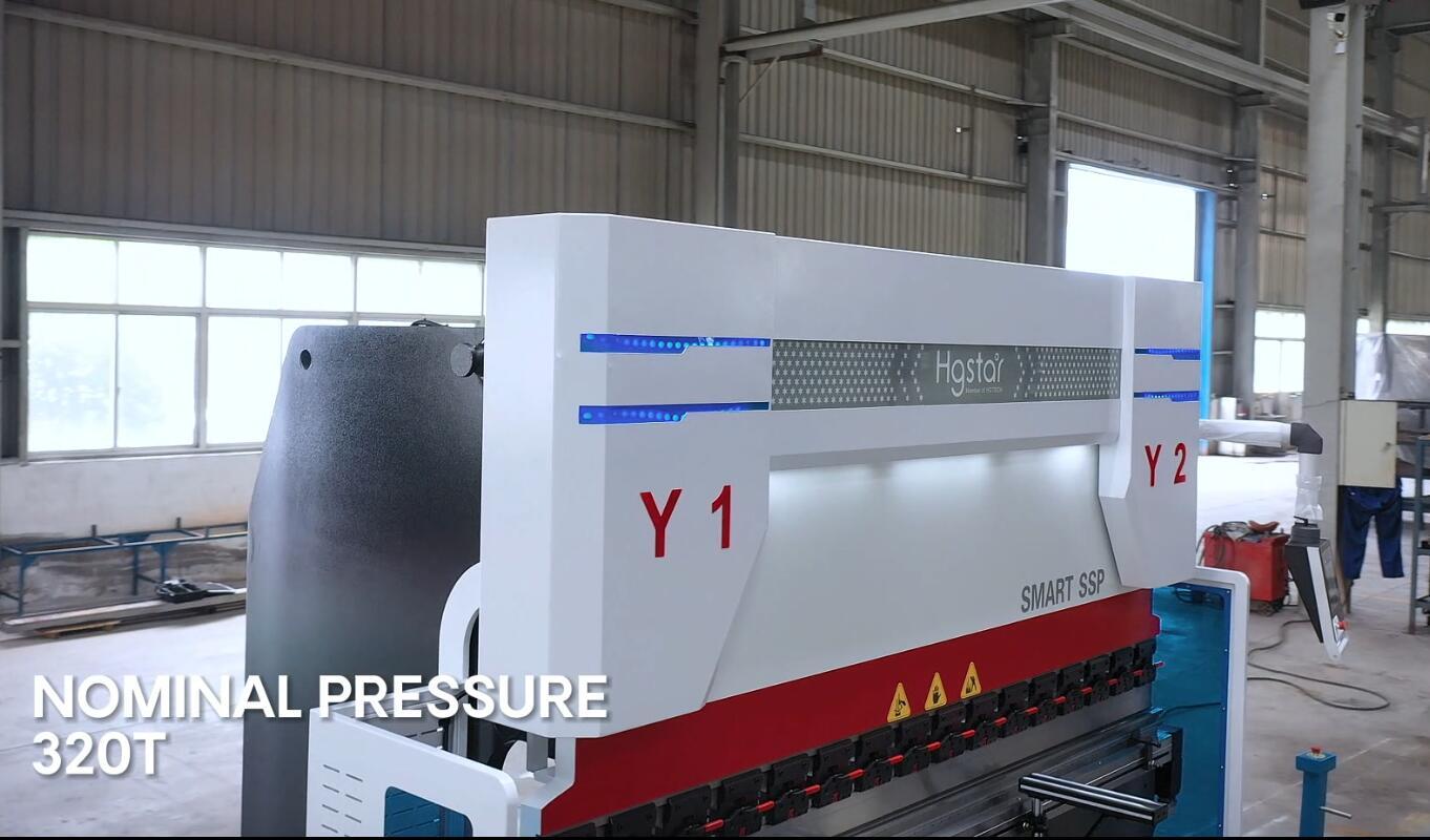 Intelligent Hydraulic Bending Machine 6+1 Axis CNC Press Brake Angle Detection Sheet Metal Fabrication