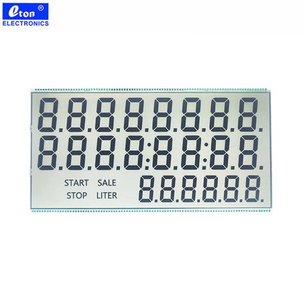 22 Digit 7 Segment TN Type LCD Display Module  Fuel Dispenser