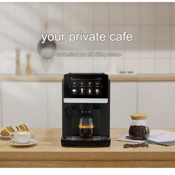 Commercial Usage Fully Automatic Smart Touch Screen Espresso Coffee Machine 2023 Model
