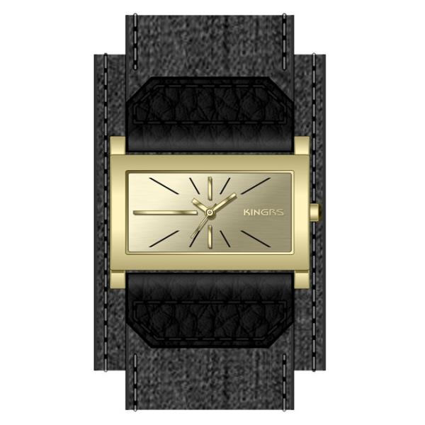 Rectangle Unisex Woman's Wrist Watch , 2 Layer Dial Fashionable Watches For Women