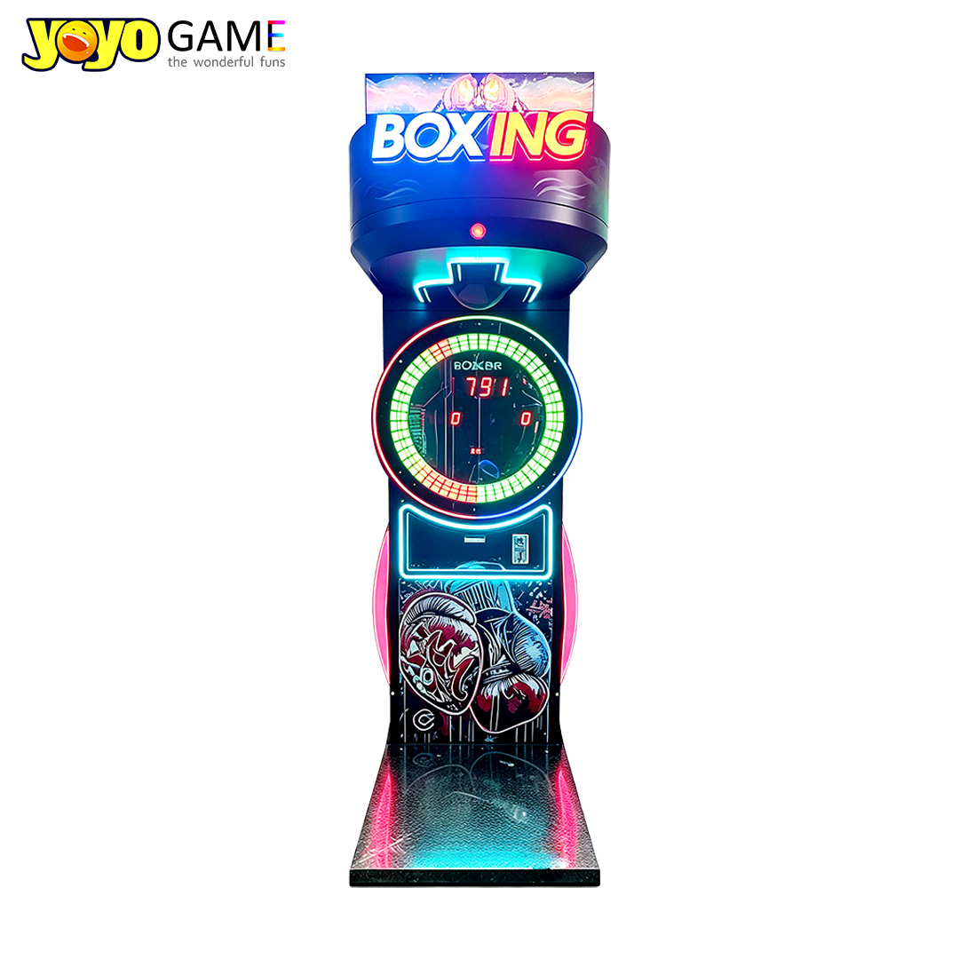 Customized Boxer Hitting Game Machine Sports Electronic Dynamic Arcade Boxing Game Machine Strength Tester Arcade Machine