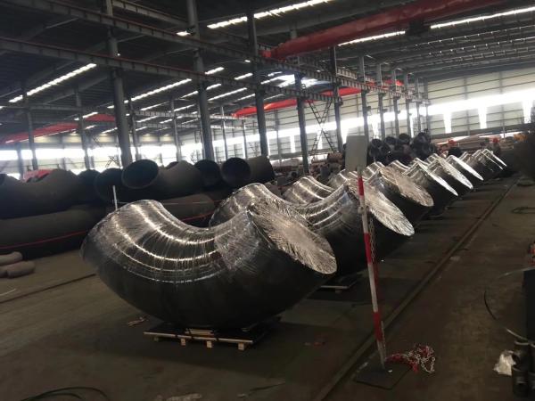 Sand Blasting Butt Weld Elbow 45 Degree Bended 1-48 Customzied Size
