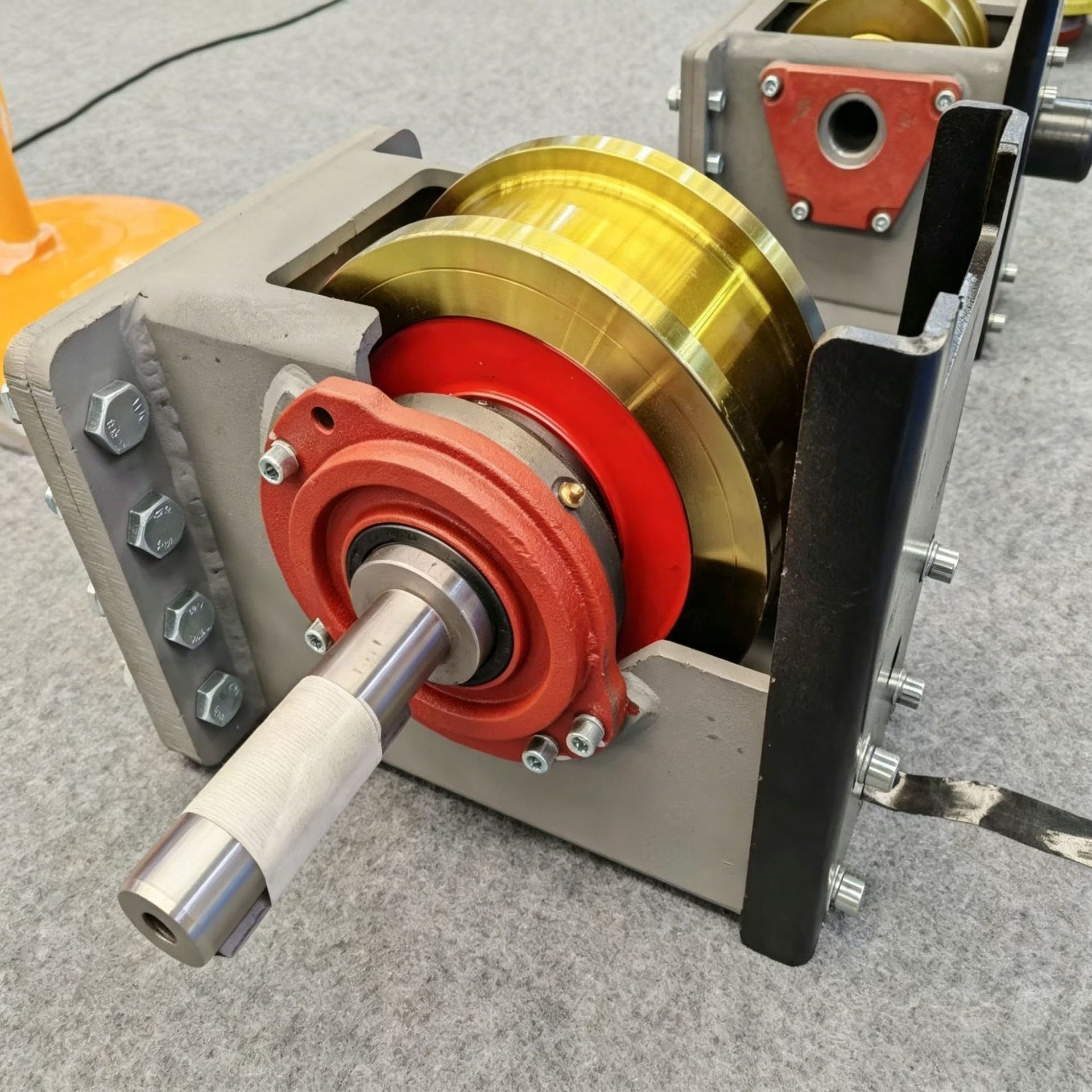 Anti-rust Coating High-Strength Forged Materials Precision Heat-Treated Crane Wheel for Overhead Cranes