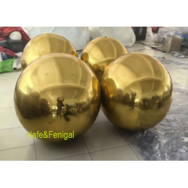 Gold Inflatable Mirror Ball – 2m for Weddings & Luxury Private Events